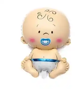 Bouquet Bombas Globos Bebe Niño Baby Shower 22"