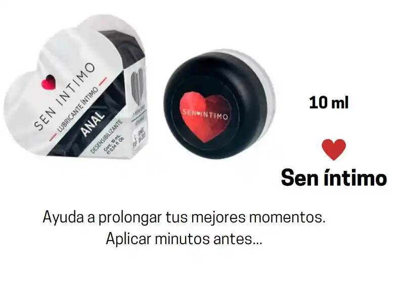 Sen Íntimo Anal Lubricante Íntimo Desensibilizante