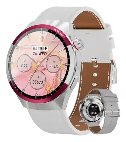 Reloj Inteligente Kalobee Watch4 Mini Con Pantalla Amoled Y 3 Correas