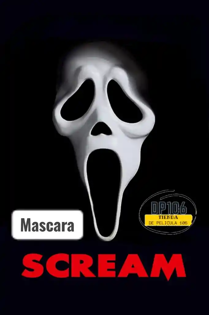 Mascara Scream Halloween Terror