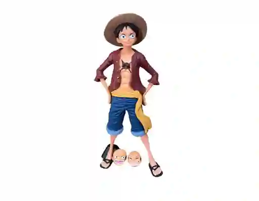 Figuras De Acción Luffy One Piece + Accesorios Agregar A Favoritos