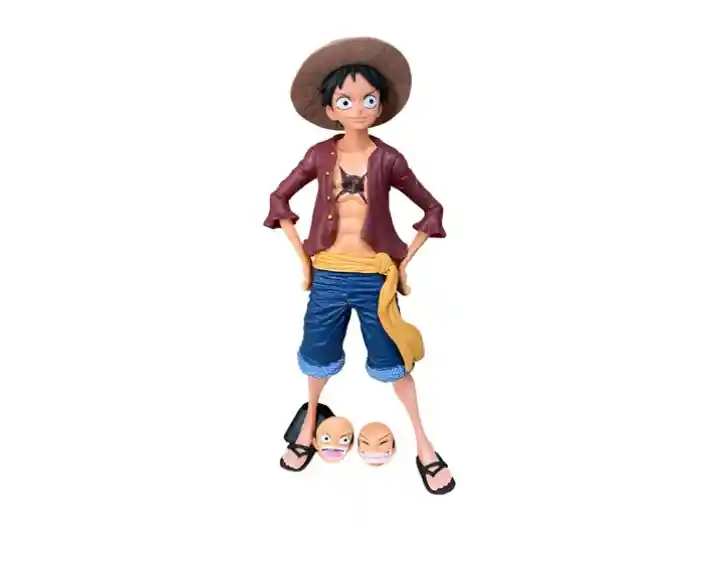 Figuras De Acción Luffy One Piece + Accesorios Agregar A Favoritos