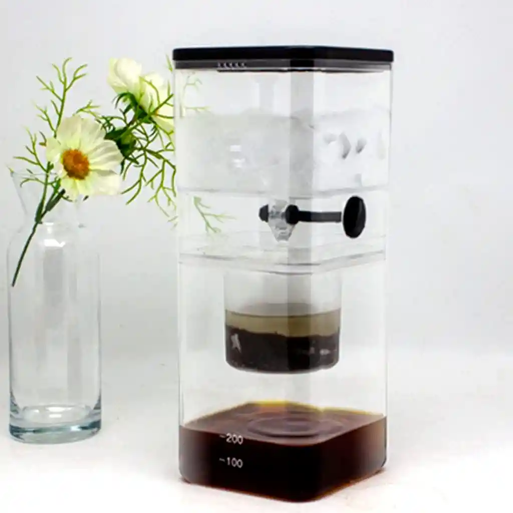 Cafetera Café Frío 500ml Filtro Goteo Manual Hielo