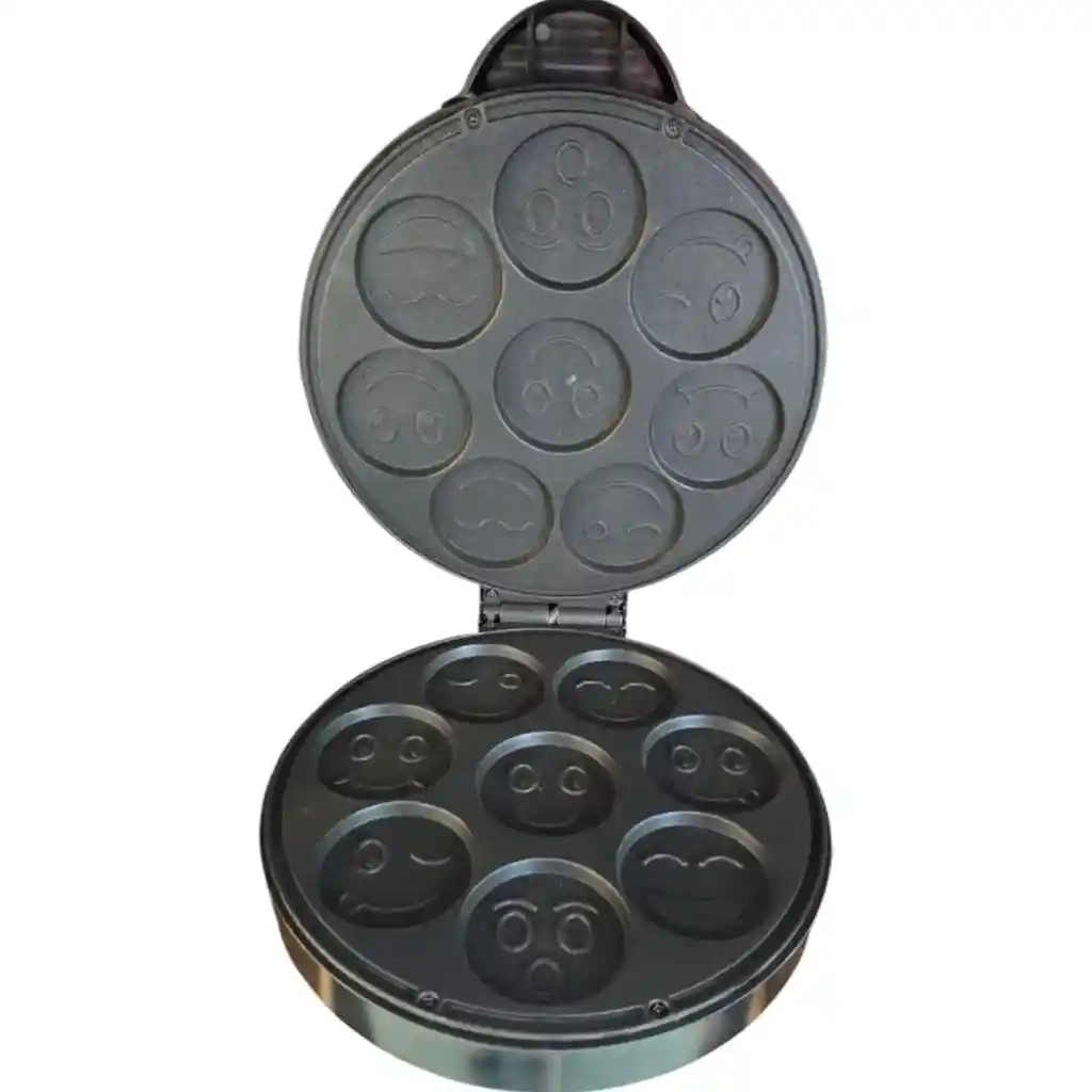 Mini Waflera Emojis Caritas Felices 8 Wafles