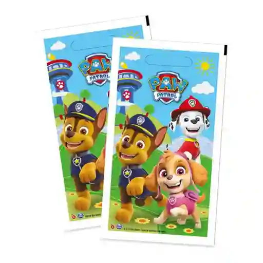 Bolsa Para Fiesta - Sorpresas - Paw Patrol - Cumpleaños X 10