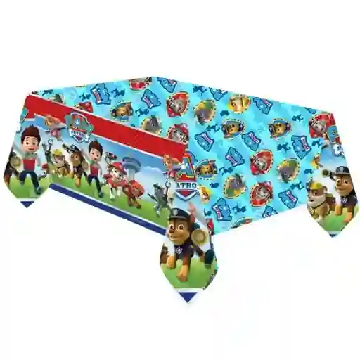 Mantel De Paw Patrol Cumpleaños Niño - Mesa