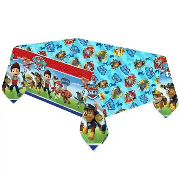 Mantel De Paw Patrol Cumpleaños Niño - Mesa