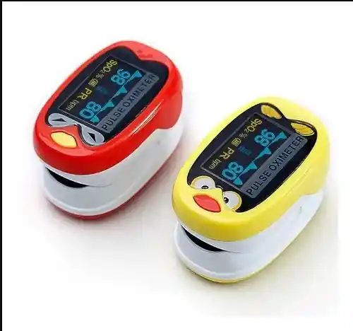 Oximetro Para Chicos Con Bateria Medico Pediatrico De Pulso