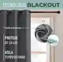 Cortina Blackout Negra