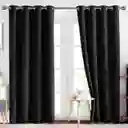 Cortina Blackout Negra