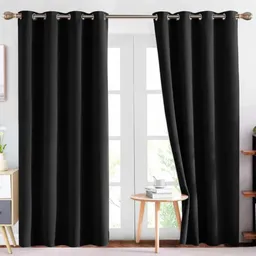 Cortina Blackout Negra