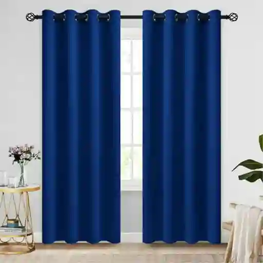 Cortina Blackout Azul Navy
