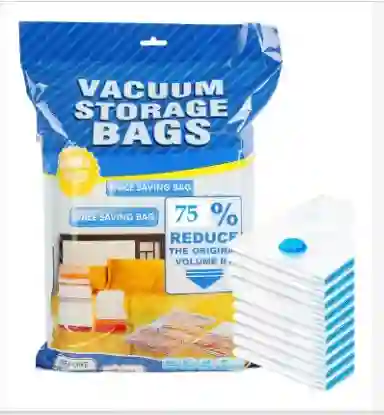 Bolsas Empaque Al Vacio + Vacum Bomba Ahorrador De Espacio