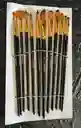 Set De Pinceles Unicolor X12 Unidades