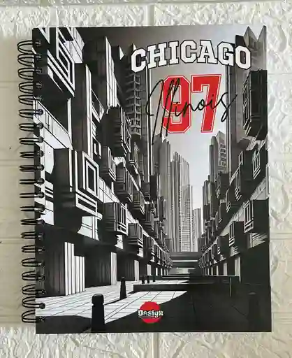 Cuaderno 7 Materias Grande Caballero Cuadriculado Design
