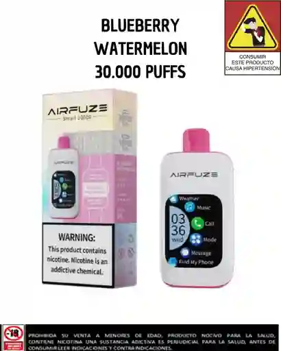Vape Airfuze Smart Blueberry Watermelon 30.000 Puffs