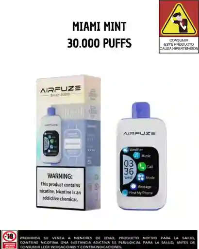 Vape Airfuze Smart Miami Mint 30.000puffs