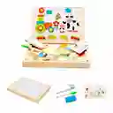 Tablero Didáctico Doble Cara Magnético Juguete