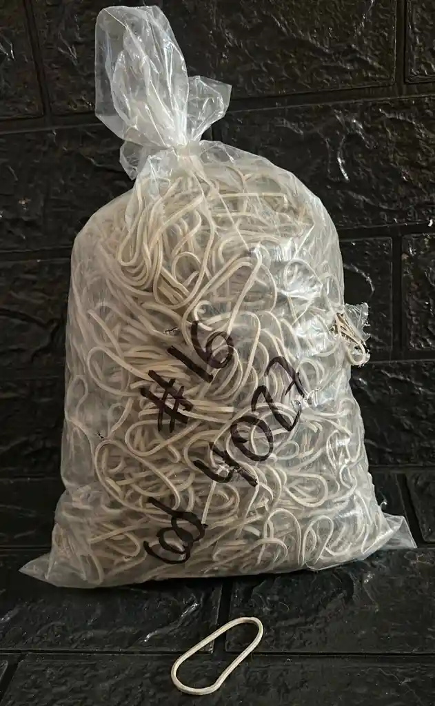 Ligas O Cauchos Para Billete #16 Kilo Natural