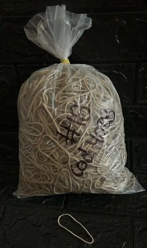 Ligas O Cauchos Para Billete #18 Kilo Natural