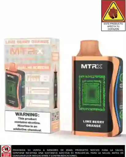 Vape Mtrx Lime Berry Orange 25.000 Puffs