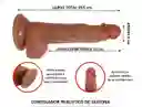 Consolador Realistico De Silicona Dildo