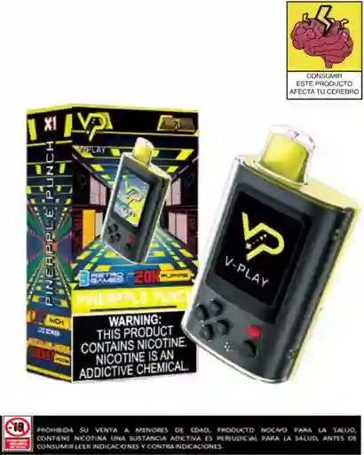 Vape V-play Pineapple Punch 20.000 Puffs