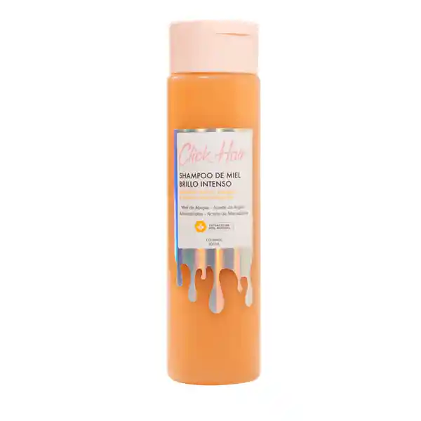 Shampoo Miel Click Hair Brillo Intenso 300ml