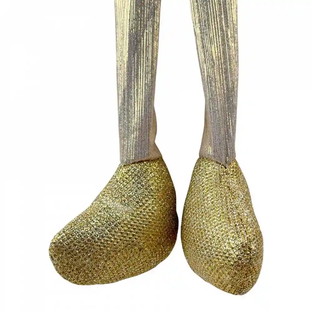 Muneco Santini Gnomo 11x53cm Dorado Poliester