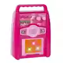 Guitarra Microfono Parlante Juguete Niñas Musica + Baterias