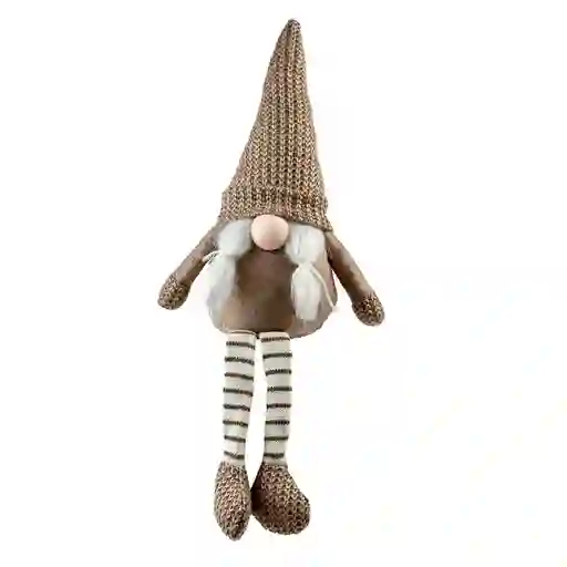 Muneco Santini Gnomo 11x53cm Cafe Poliester