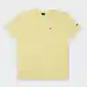 Camiseta Amarilla Pastel