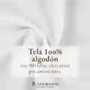 Juego Sabanas Rosewood 300 Hilos 100% Algodon Blanco - King