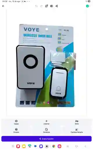 Timbre Inalambrico