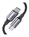 Cable Usb-c A Usb-c Ugreen De Aluminio Reforzado 100w 1m