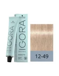 Igora Royal Tinte 12-49 Super Aclarante Beige Violeta