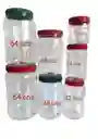 Frascos Plásticos 16 Onzas , Tarros Plásticos 500 Ml