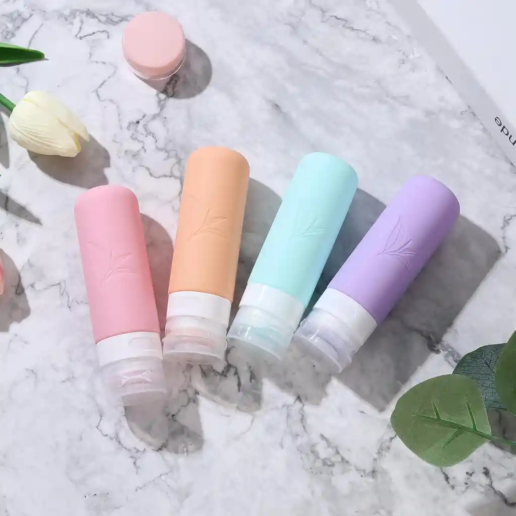 Botellas Silicona Set Viajes