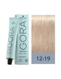 Igora Royal Tinte 12-19 Super Aclarante Ceniza Violeta