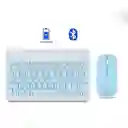 Combo Teclado Y Mouse Inalámbrico Colores Bt 030