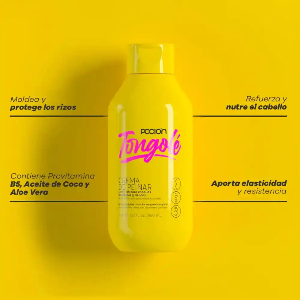Crema Para Peinar Tongole Pocion 450ml