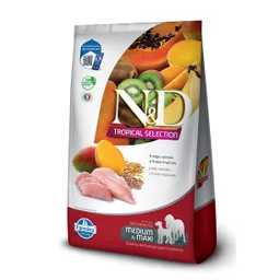 N&d Tropical Adulto Med Y Maxi Frango X 2.5kg
