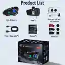 Intercomunicador Camara Moto Casco Bluetooth Manos Libres