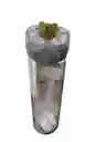 Botella Botilito En Vidrio Diseño De Osos Agua