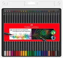 Lapices De Colores Supersoft X 24und Faber-castell
