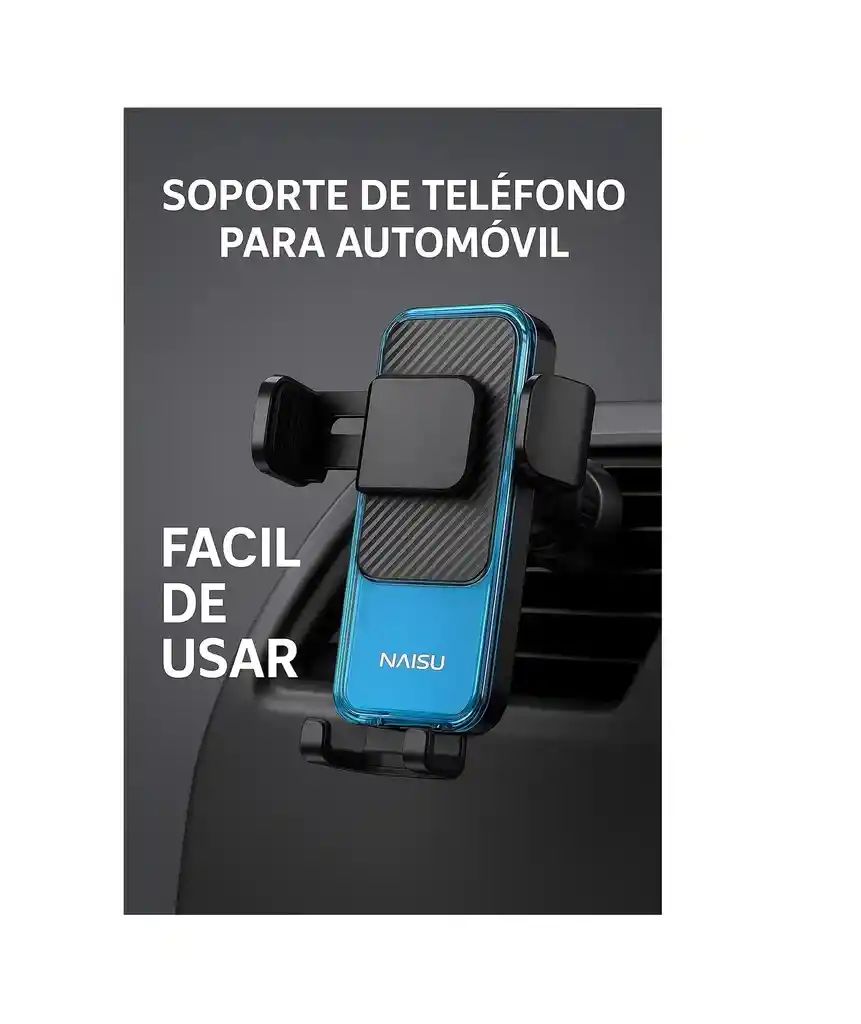 Soporte Holder Para Carro Ventilacion Acrilico Naisu Nsh-17