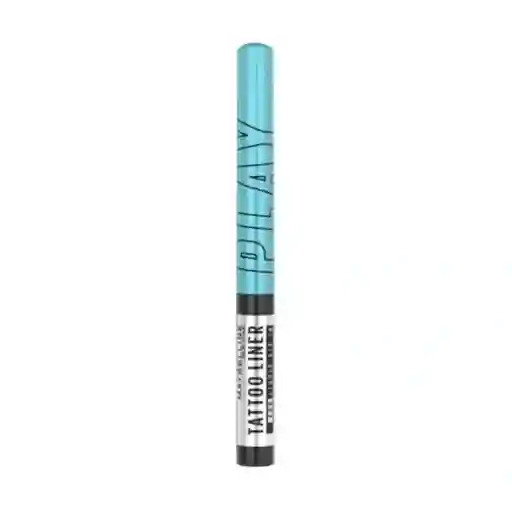 Delineador De Ojos Maybelline Tattoo Liner Play Ride Metallic Aqua