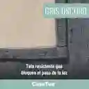 Cortina Blackout 100% Casatua 2 Paños 107x160cm - Gris Oscuro