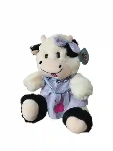 Peluche De Vaquita Con Vestido