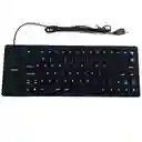 Teclado Flexible Impermeable Para Pc O Tablet
